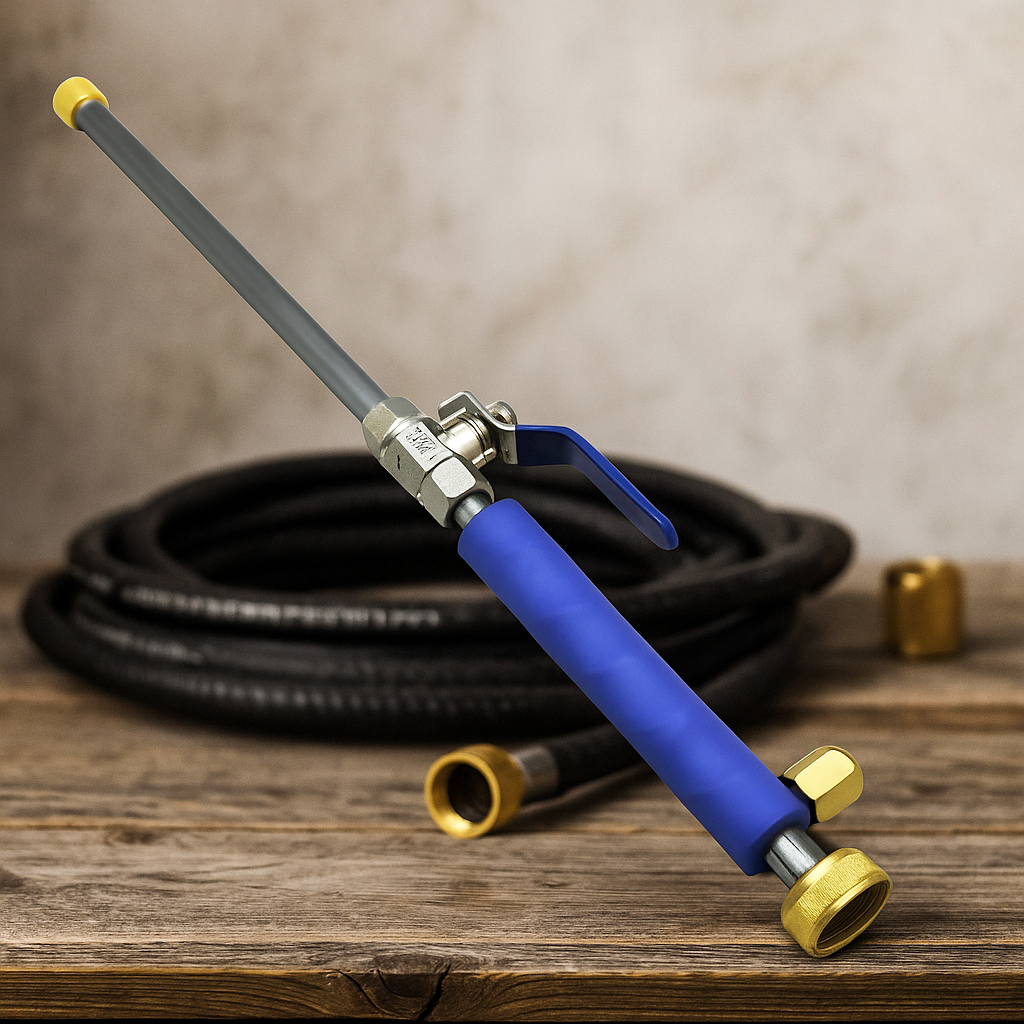 High-Pressure Hose & Nozzle High-Pressure Hose & Nozzle